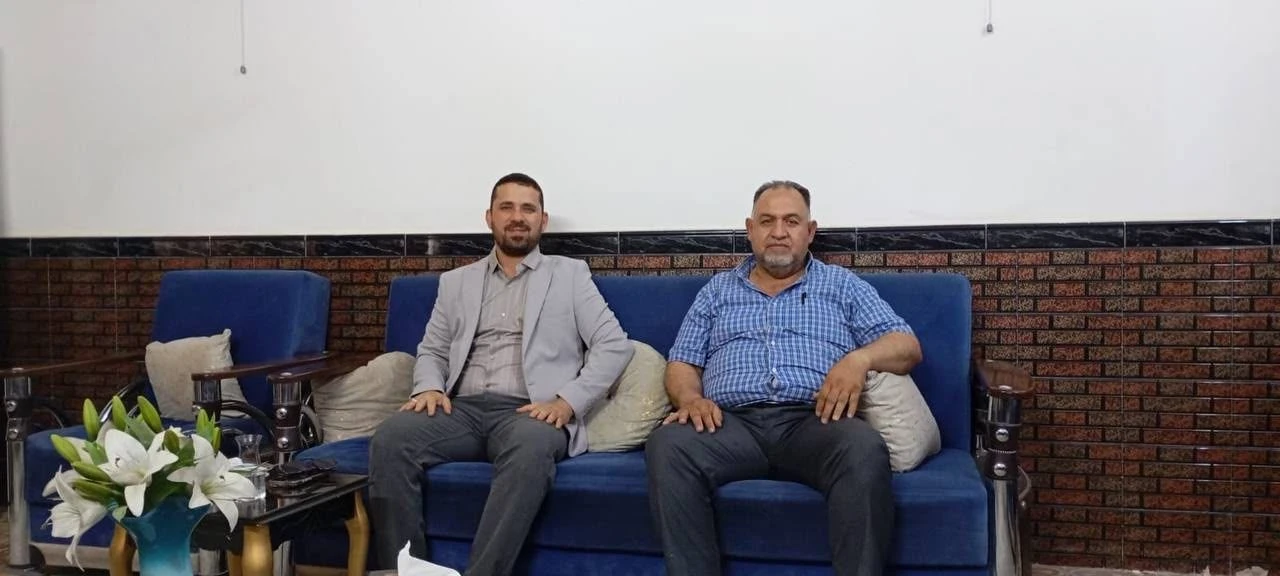 لقاء مدير مؤسسة جودي الكوفة برئيس مؤسسة الكمال
