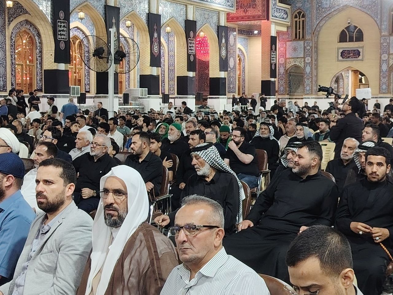 مشاركة باحثي المؤسسة في مراسم تبديل راية مسلم بن عقيل