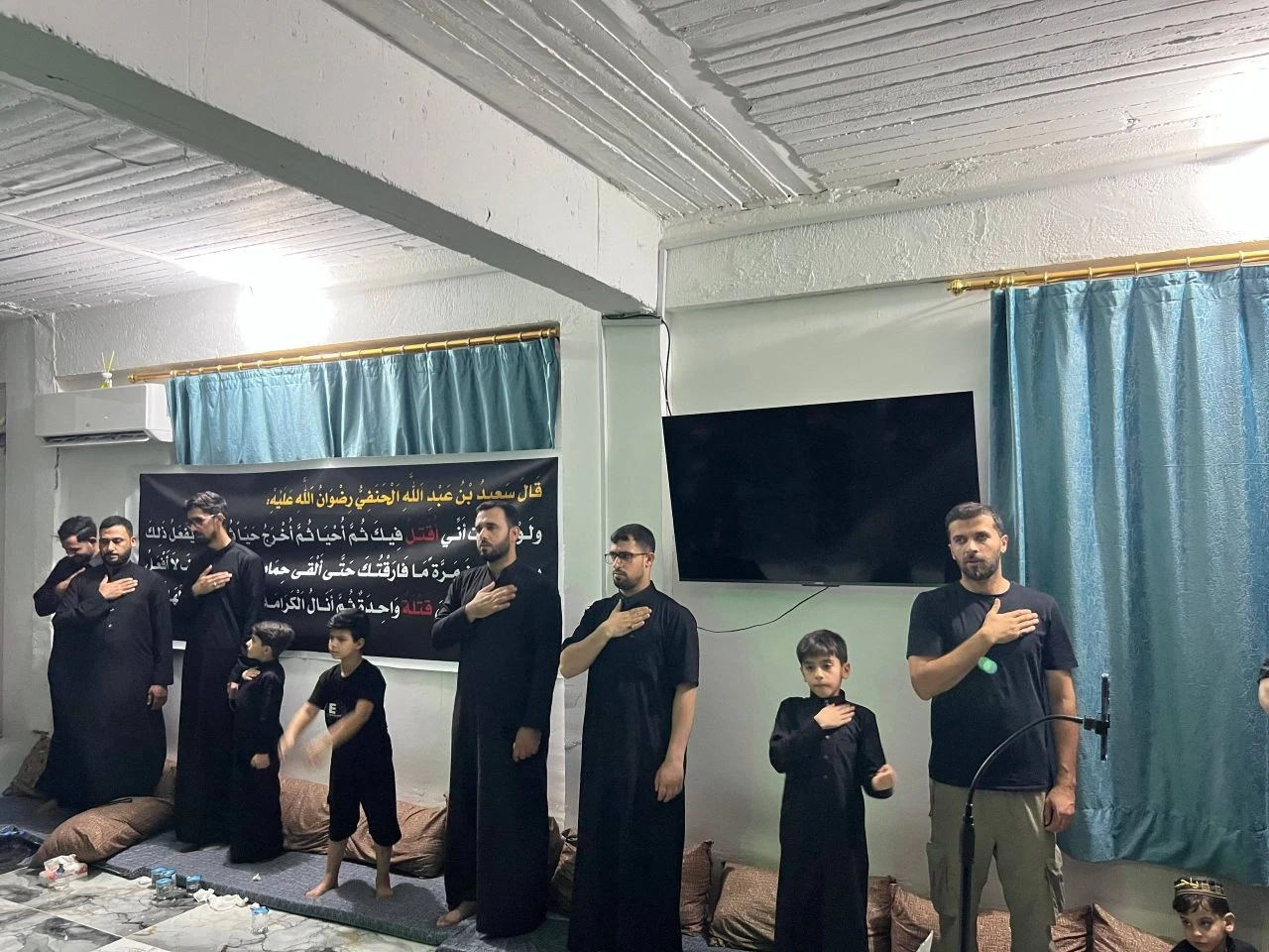 مجالس العزاء وإحياء الشعائر في مؤسسة جودي الكوفة العلمية